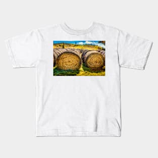 Hay Bales 10 Kids T-Shirt